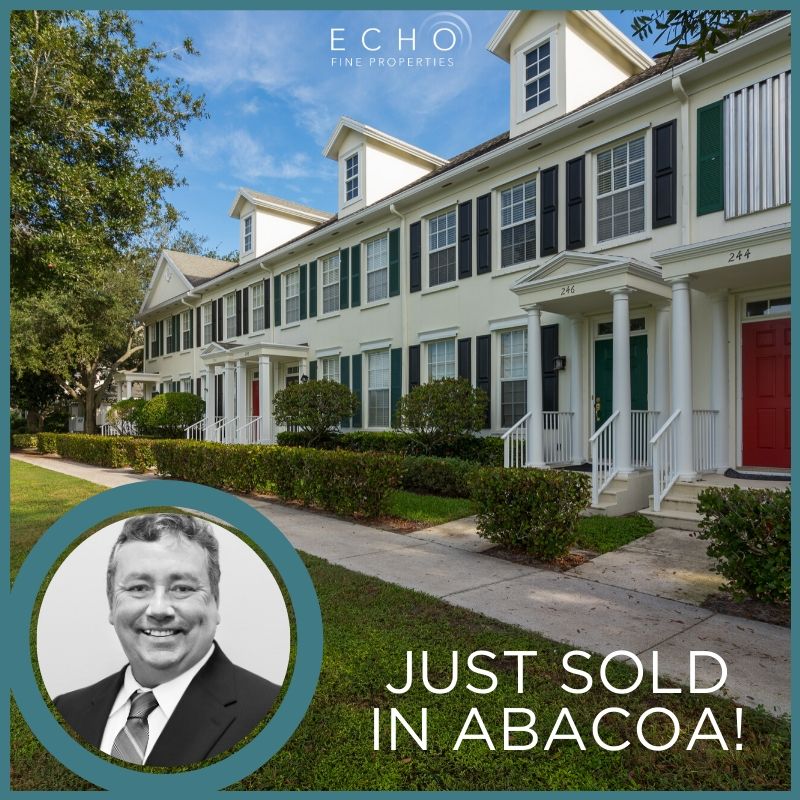 JUST SOLD IN ABACOA! Echo Fine Properties