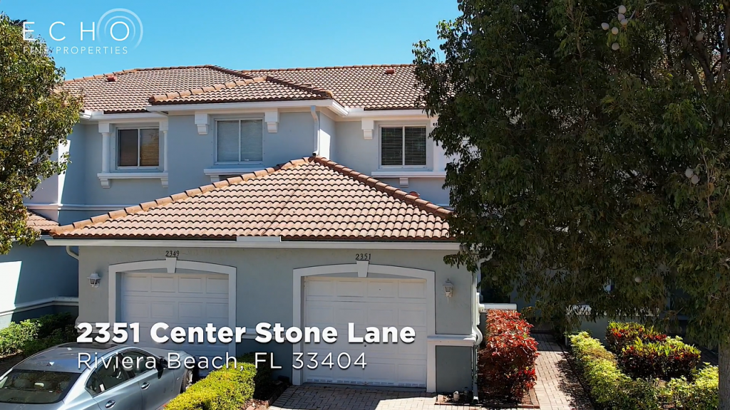 Charming Home for Sale in Gated Community in Riviera Beach! Echo Fine